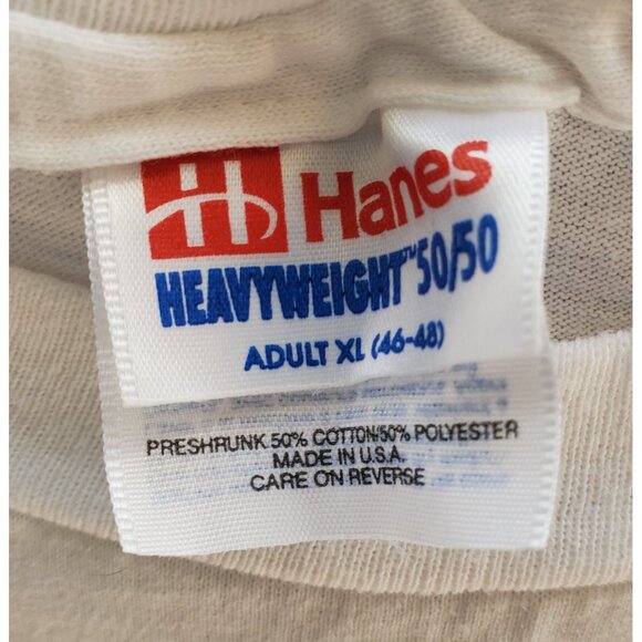 Hanes UAW Local 1071 & 637 Muskegon Michigan USA Hy-Lift SPD XL T-Shirt - Picture 7 of 8